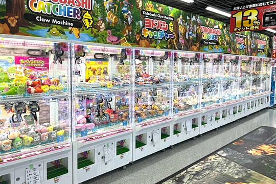 クレーンゲーム専門のリース・レンタル事業