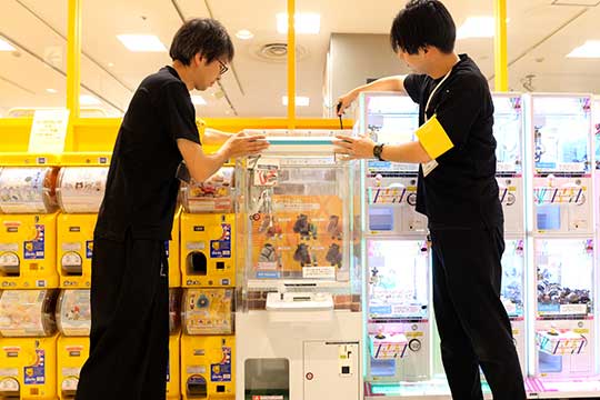 クレーンゲーム専門のリース・レンタル事業