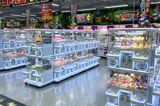 クレーンゲーム専門のリース・レンタル事業