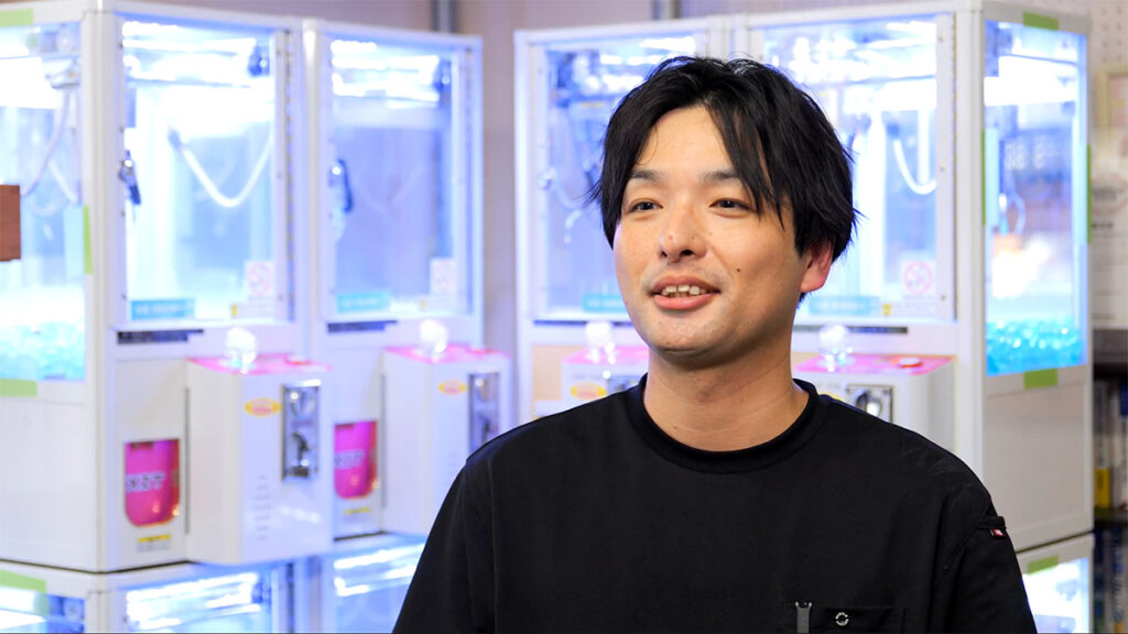 笑顔の男性