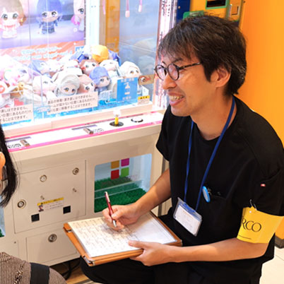 フロンティアジャパンの様子