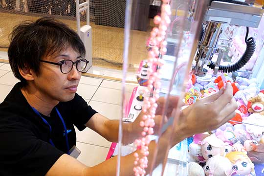 クレーンゲーム専門のリース・レンタル事業