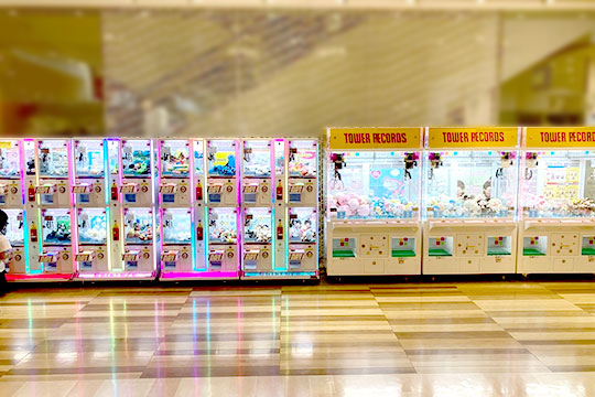 クレーンゲーム専門のリース・レンタル事業